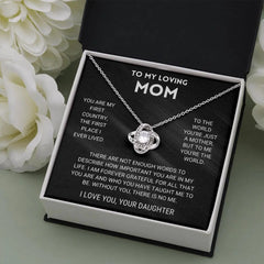 Eternal Heart Clover Necklace Pendant