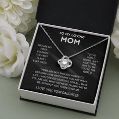 Eternal Heart Clover Necklace Pendant