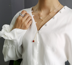 Heart Choker Necklace
