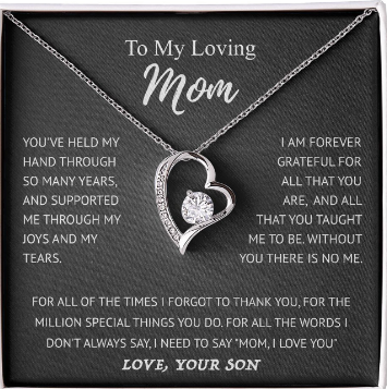 Forever in My Heart Pendant Necklace