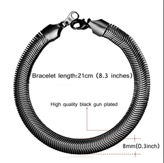 Titanium Steel Chain Bracelet