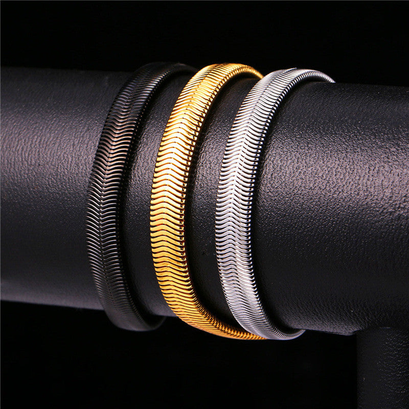 Titanium Steel Chain Bracelet